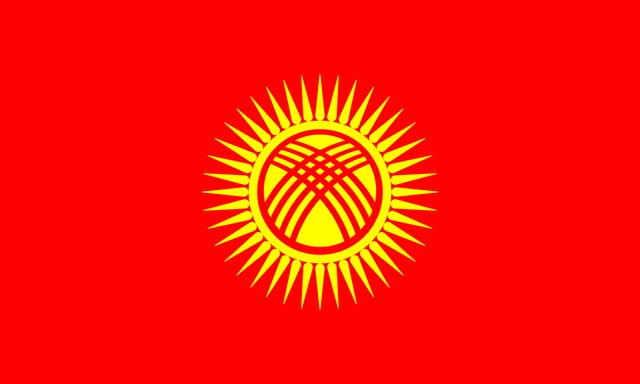 Kyrgyzstan flag