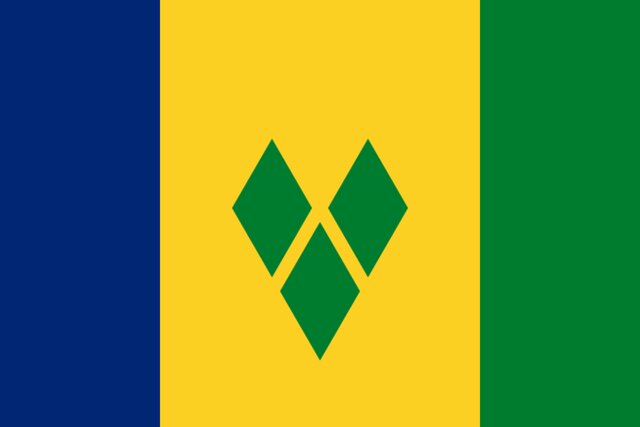 Saint Vincent and the Grenadines flag