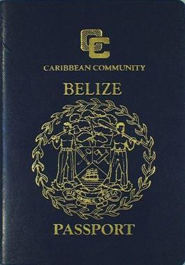 Belize passport